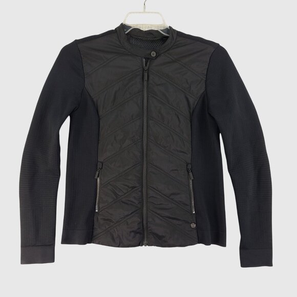 Harley-Davidson Quilted Stretch Nylon Jacket Women's M - Picture 1 of 8